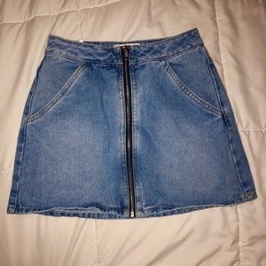 Kendall + Kylie Denim Skirt